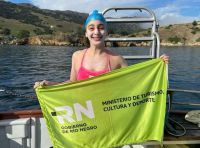 Orgullo rionegrino: Ailén Lascano logró la Triple Corona en aguas abiertas