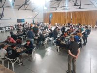 Ochenta jugadores participaron del Torneo de Ajedrez Aniversario de Roca