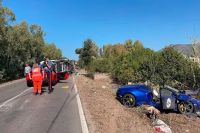 Impresionante tragedia: chocaron una Ferrari y un Lamborghini 